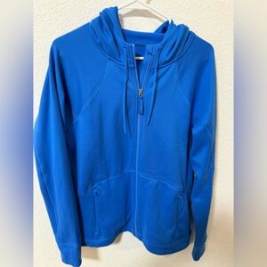 Athleta Vibrant Blue Women's Hoodie Jacket